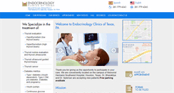 Desktop Screenshot of endoclinicstx.com